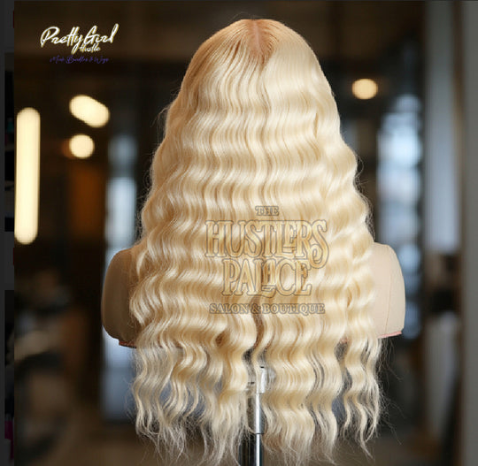 613 blonde hair bundles