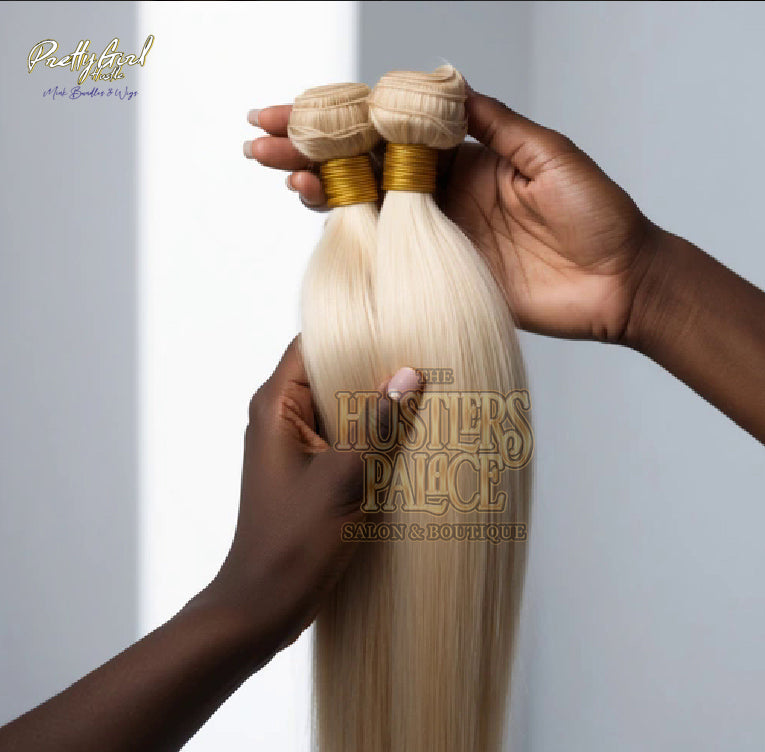 613 blonde hair bundles